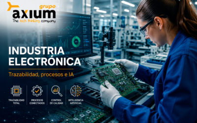 Plataforma de Gestión Inteligente para la Industria Electrónica: trazabilidad, procesos e IA